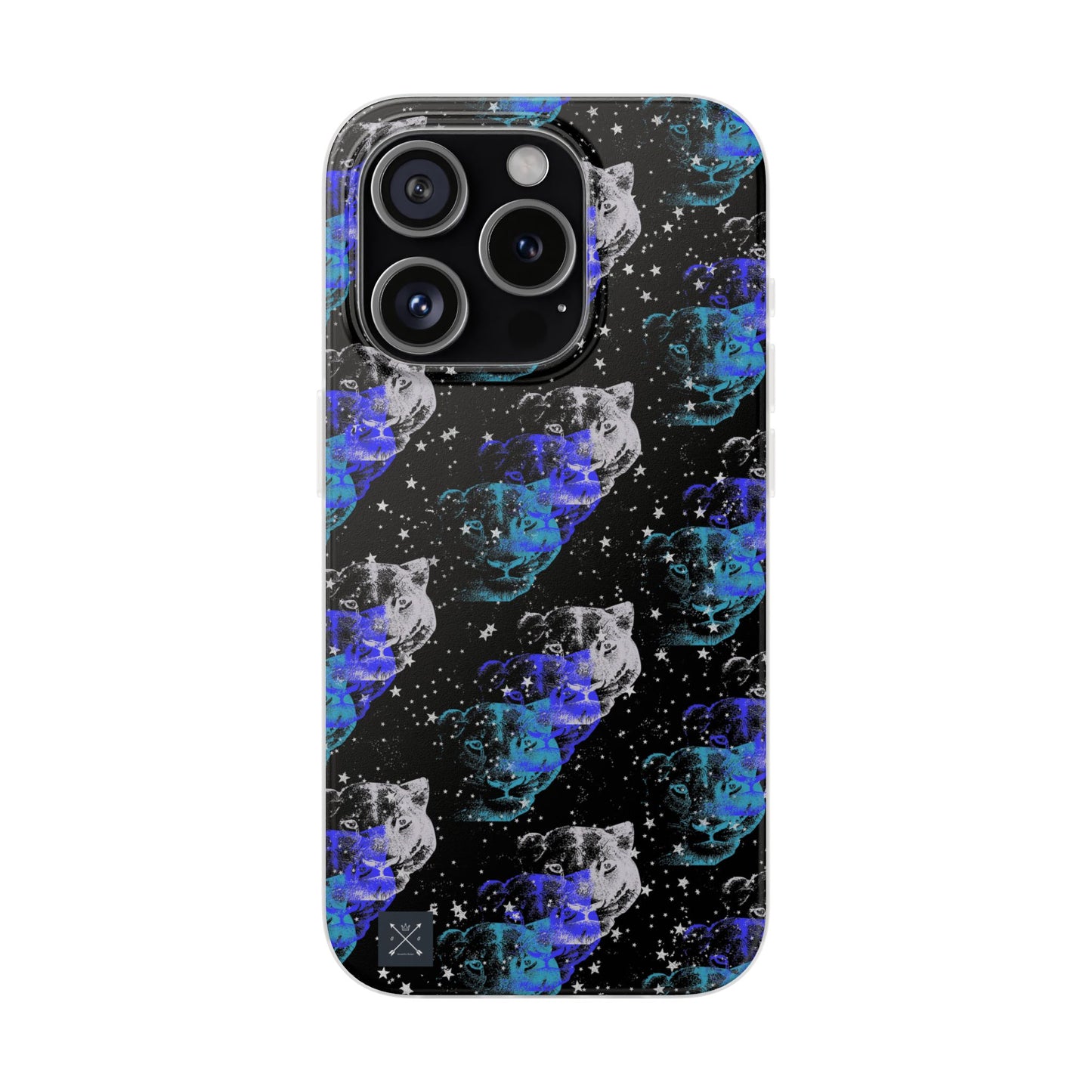 Lioness Arising (pattern) - Flexi Phone Cases