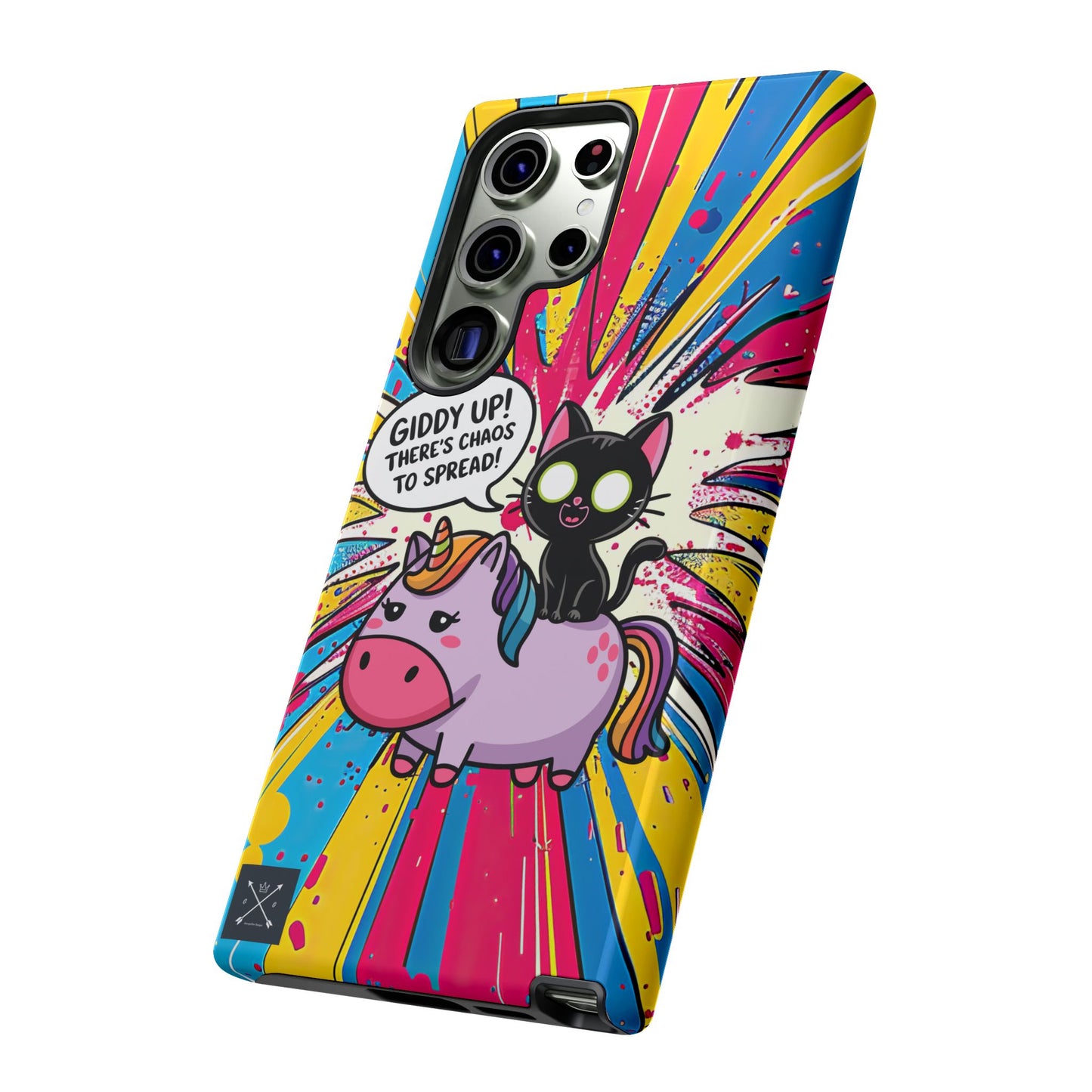 Giddy Up There's Chaos To Spread - Phone Tough Cases