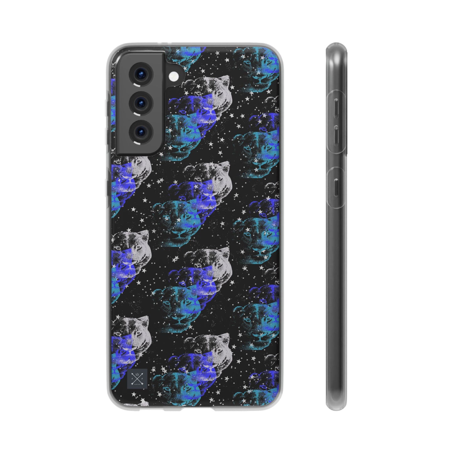 Lioness Arising (pattern) - Flexi Phone Cases