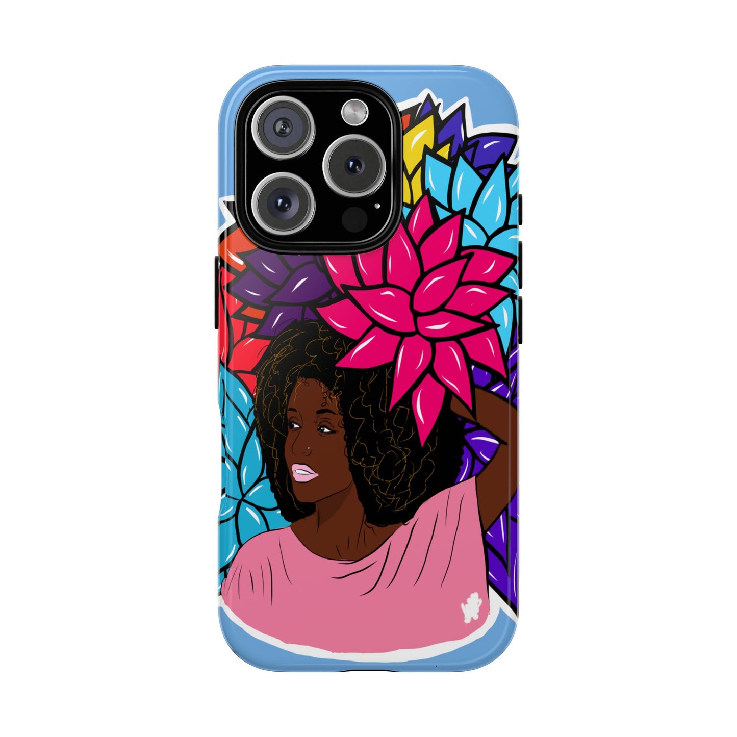 Beauty with Flowers - Tough Phone Cases