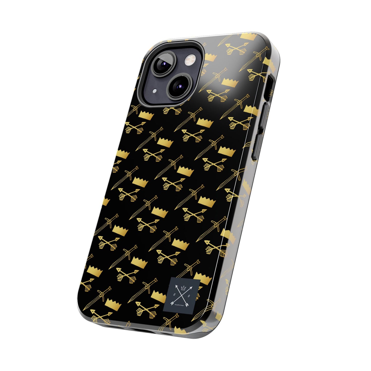 Gold and Bold Warrior (pattern) - Tough Phone Cases