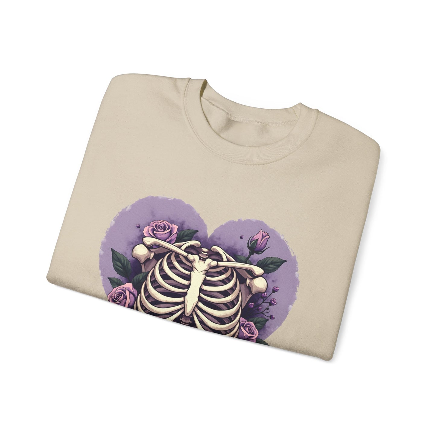 Dead Inside Ribcage Heart - Sweatshirt