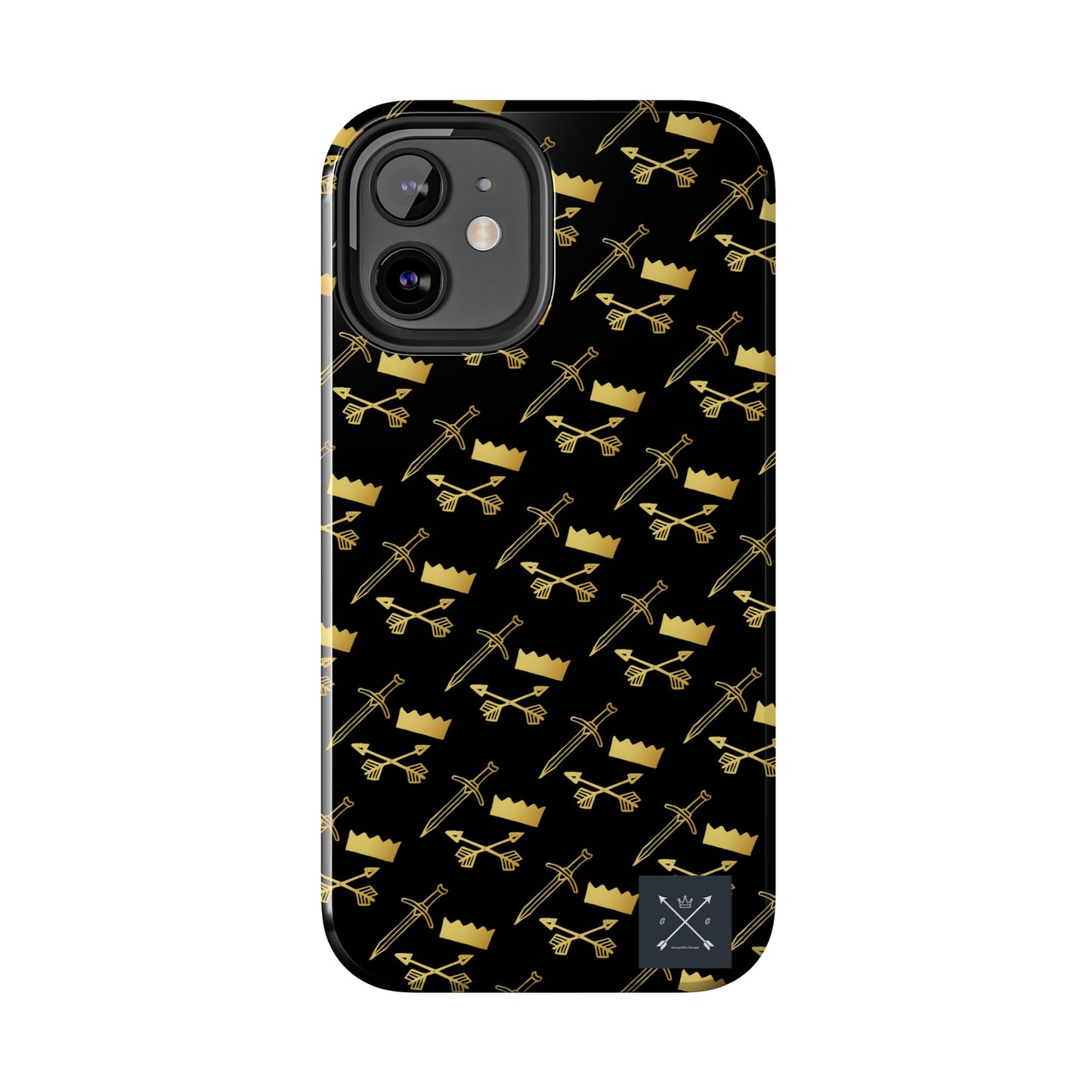 Gold and Bold Warrior (pattern) - Tough Phone Cases