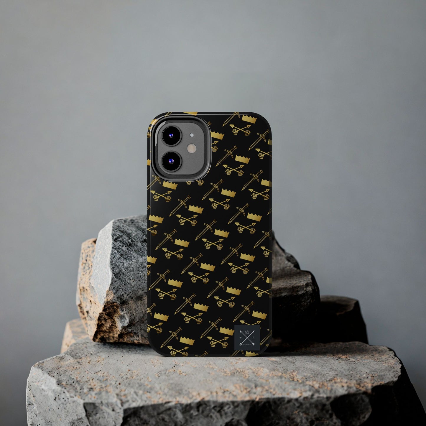 Gold and Bold Warrior (pattern) - Tough Phone Cases