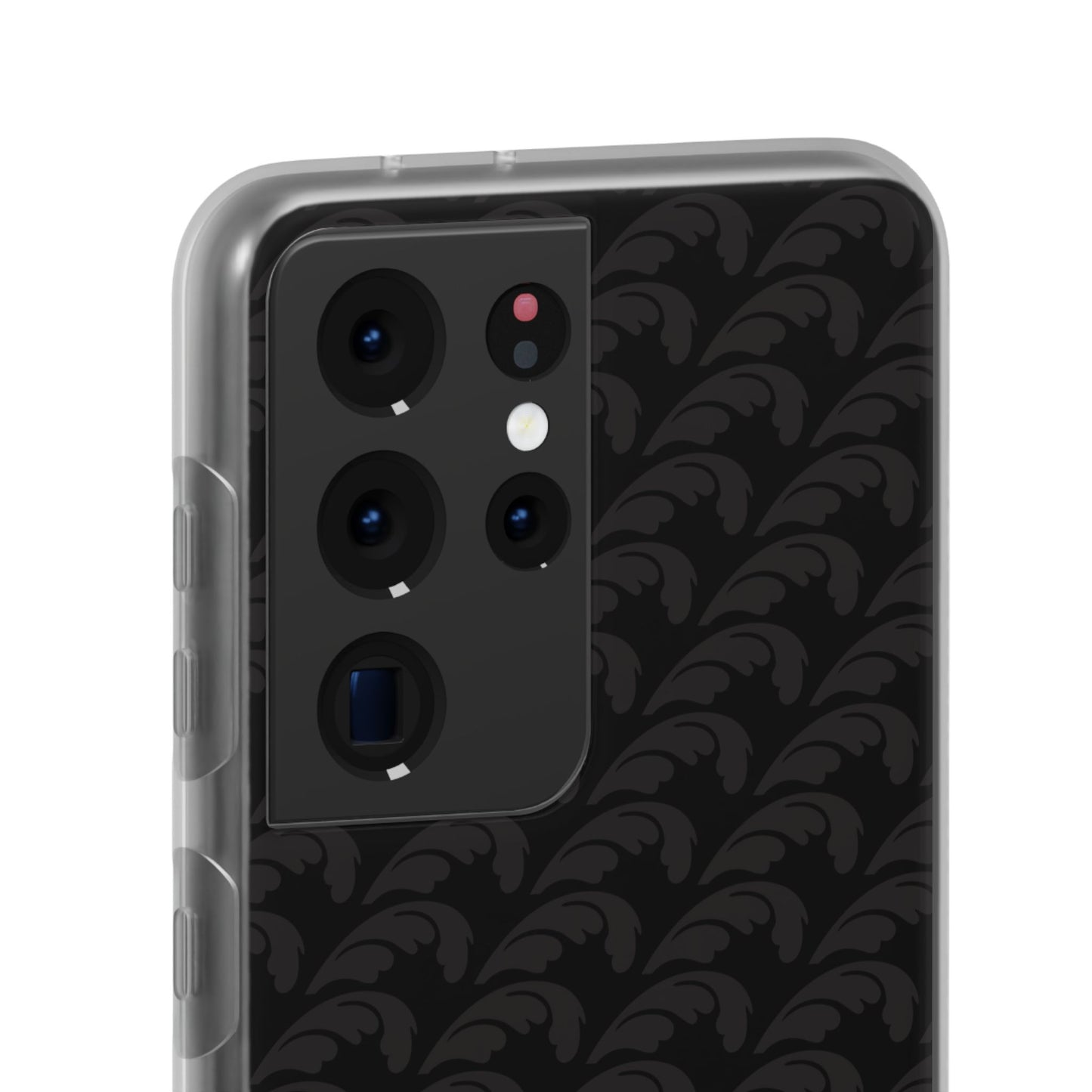 Beautiful Beloved Flourish (black/black) - Flexi Phone Cases