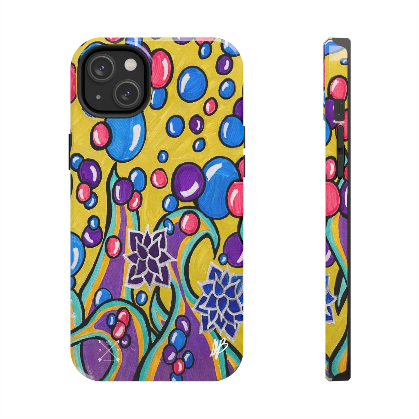 Under the Sea (abstract art)- Tough Phone Cases