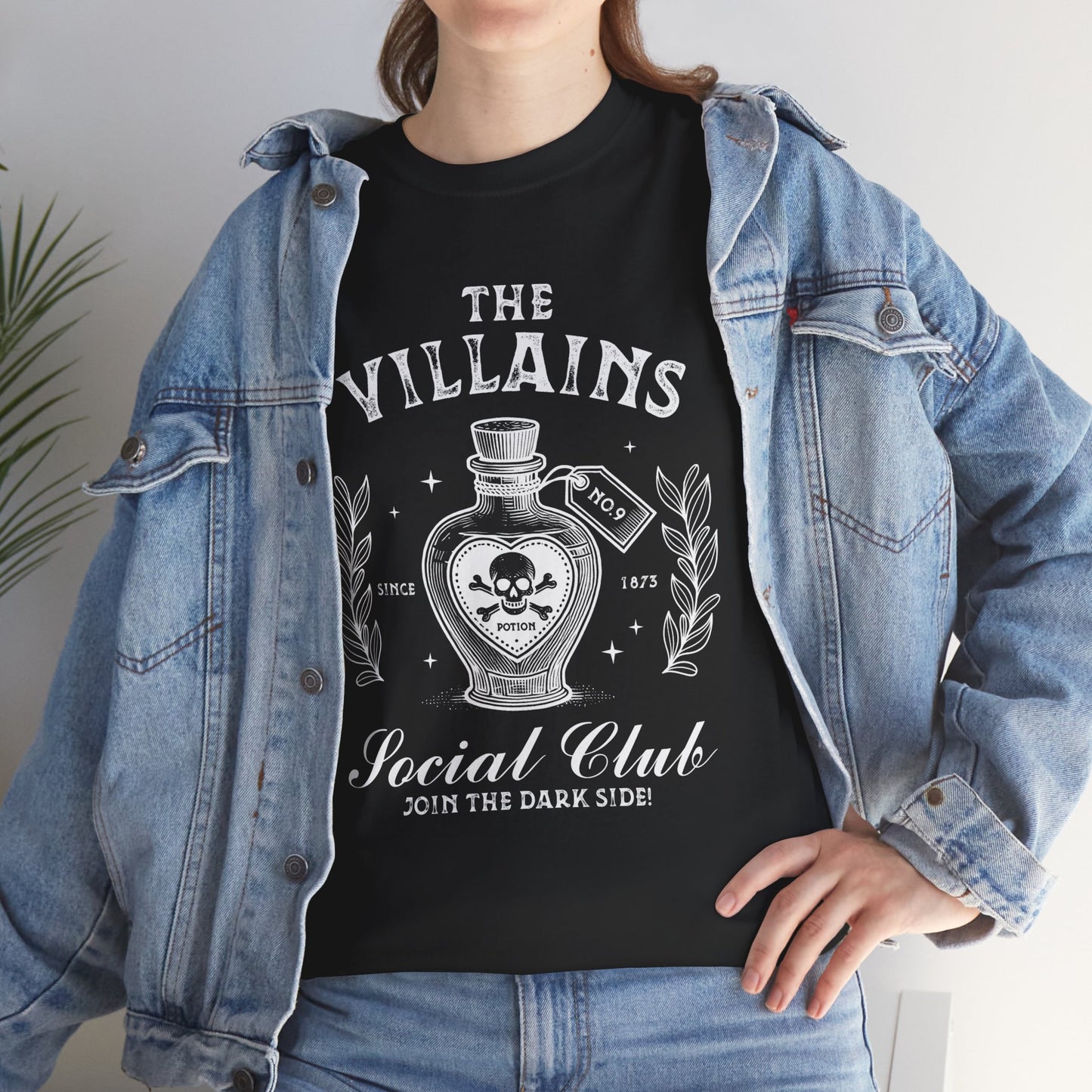 The Villains Social Club - Unisex Heavy Cotton Tee