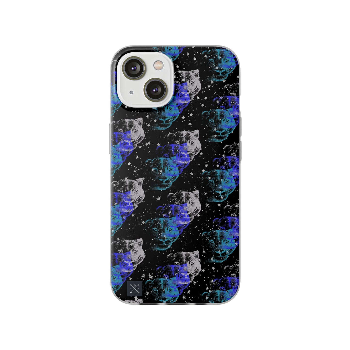 Lioness Arising (pattern) - Flexi Phone Cases