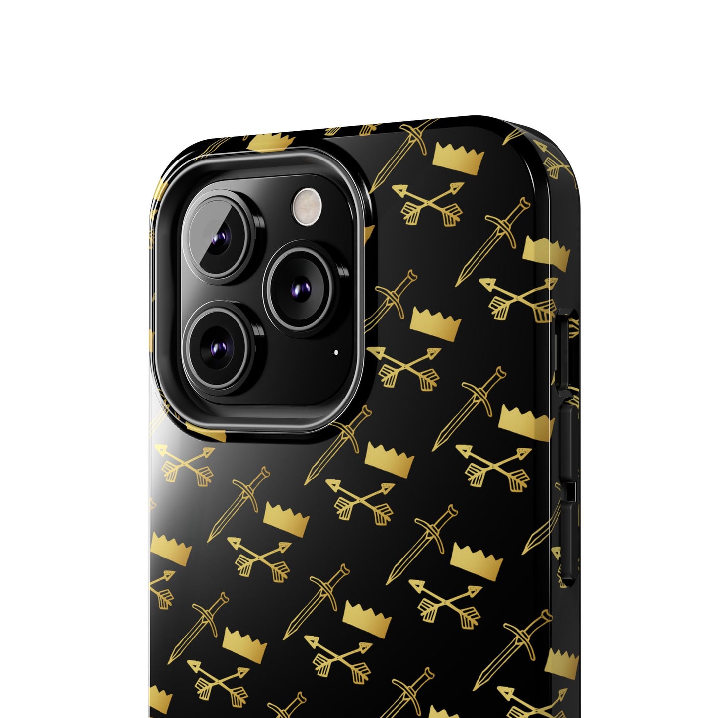 Gold and Bold Warrior (pattern) - Tough Phone Cases