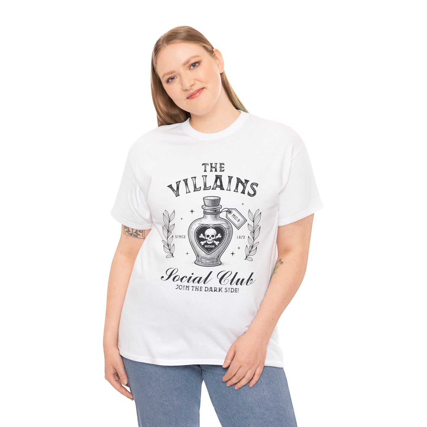 The Villains Social Club - Unisex Heavy Cotton Tee