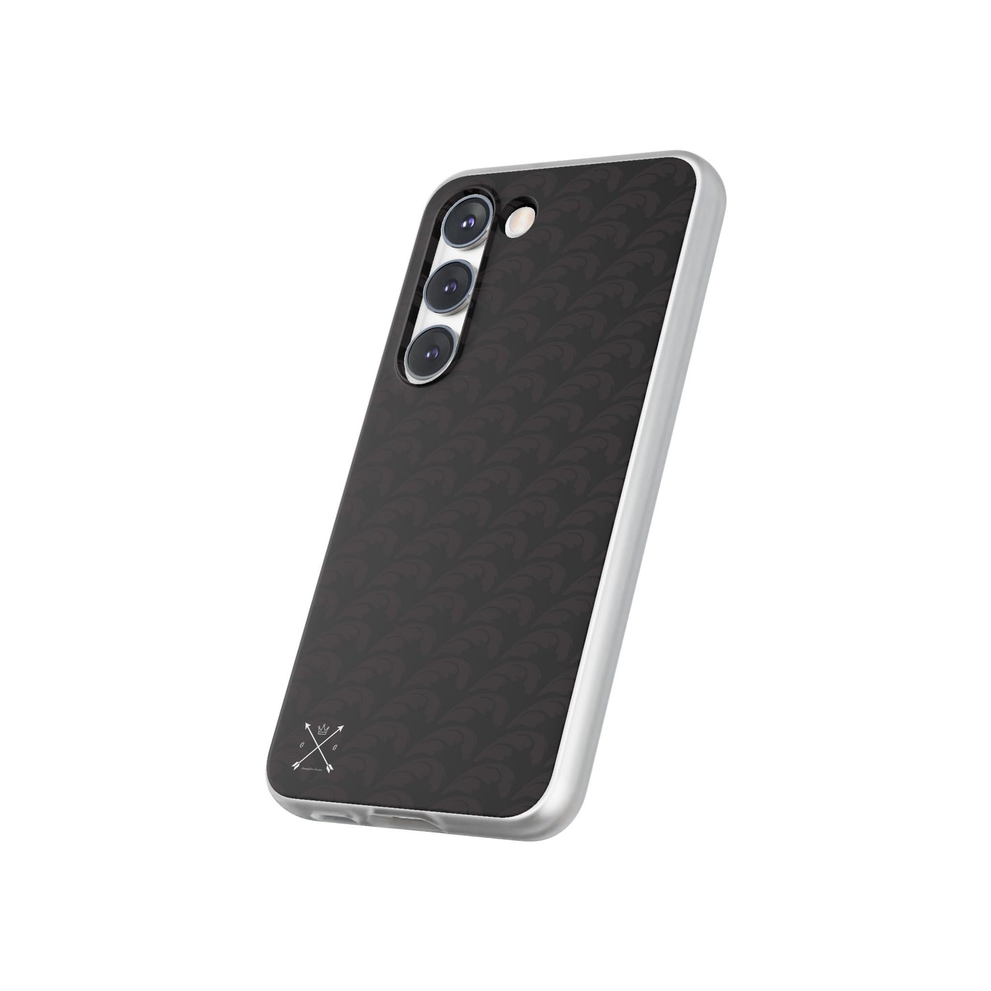 Beautiful Beloved Flourish (black/black) - Flexi Phone Cases