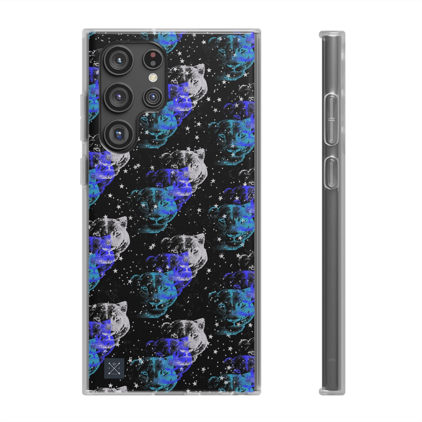 Lioness Arising (pattern) - Flexi Phone Cases