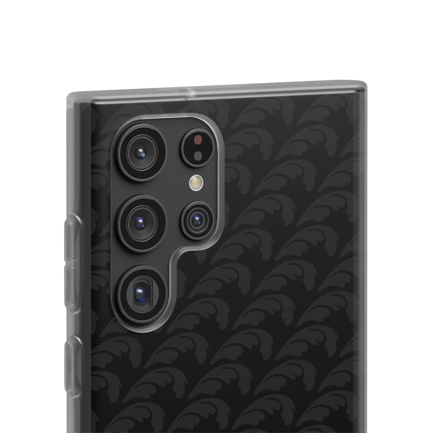 Beautiful Beloved Flourish (black/black) - Flexi Phone Cases