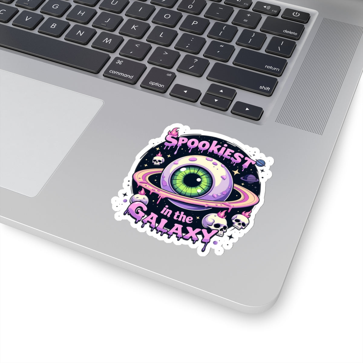 Spookiest in the Galaxy, Eyeball Planet - Kiss-Cut Sticker