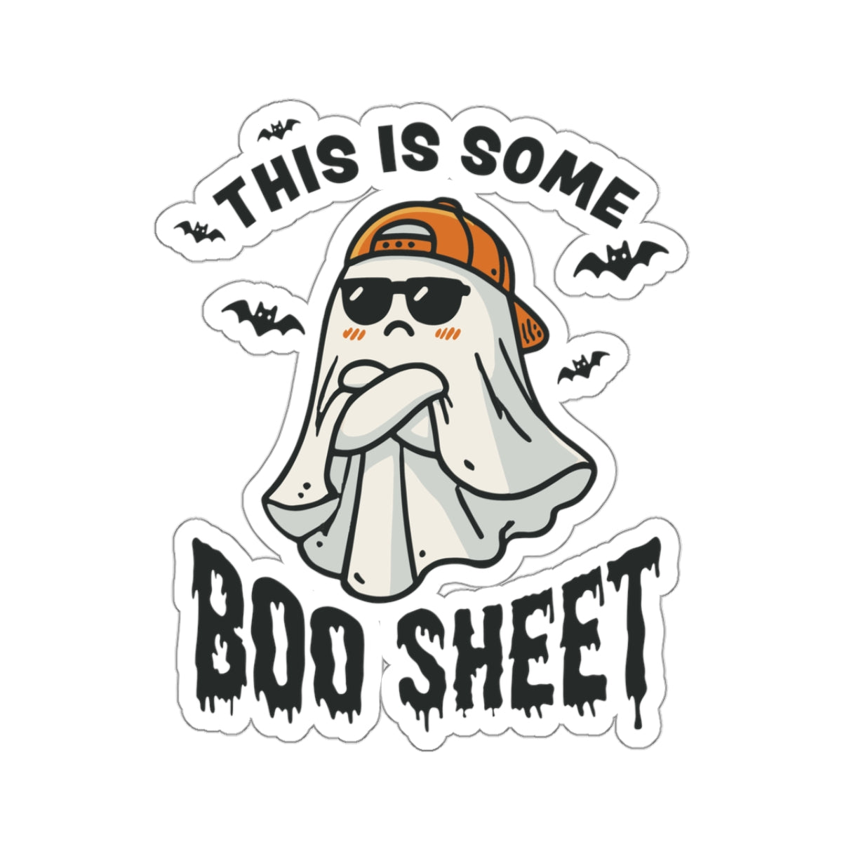 This Is Some Boo Sheet Ghost - Kiss-Cut Stickers