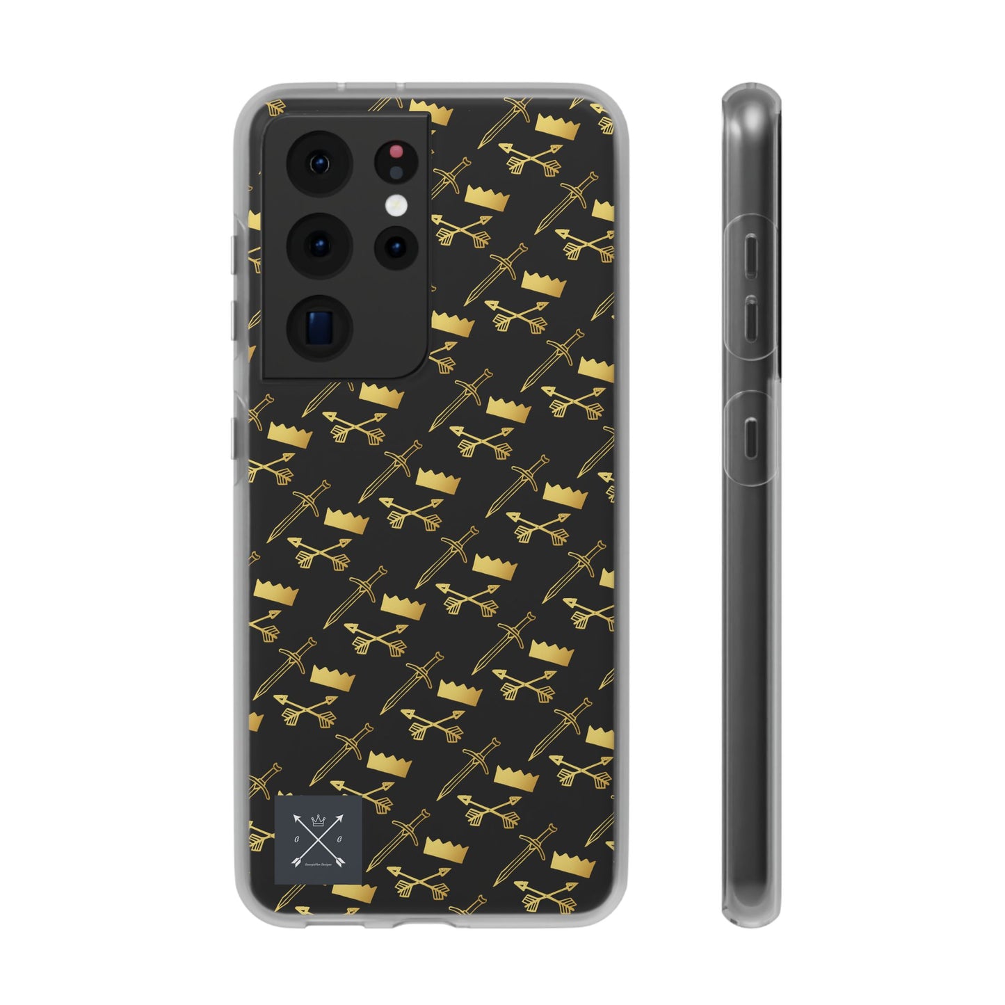 Gold and Bold Warrior - Flexi Phone Cases