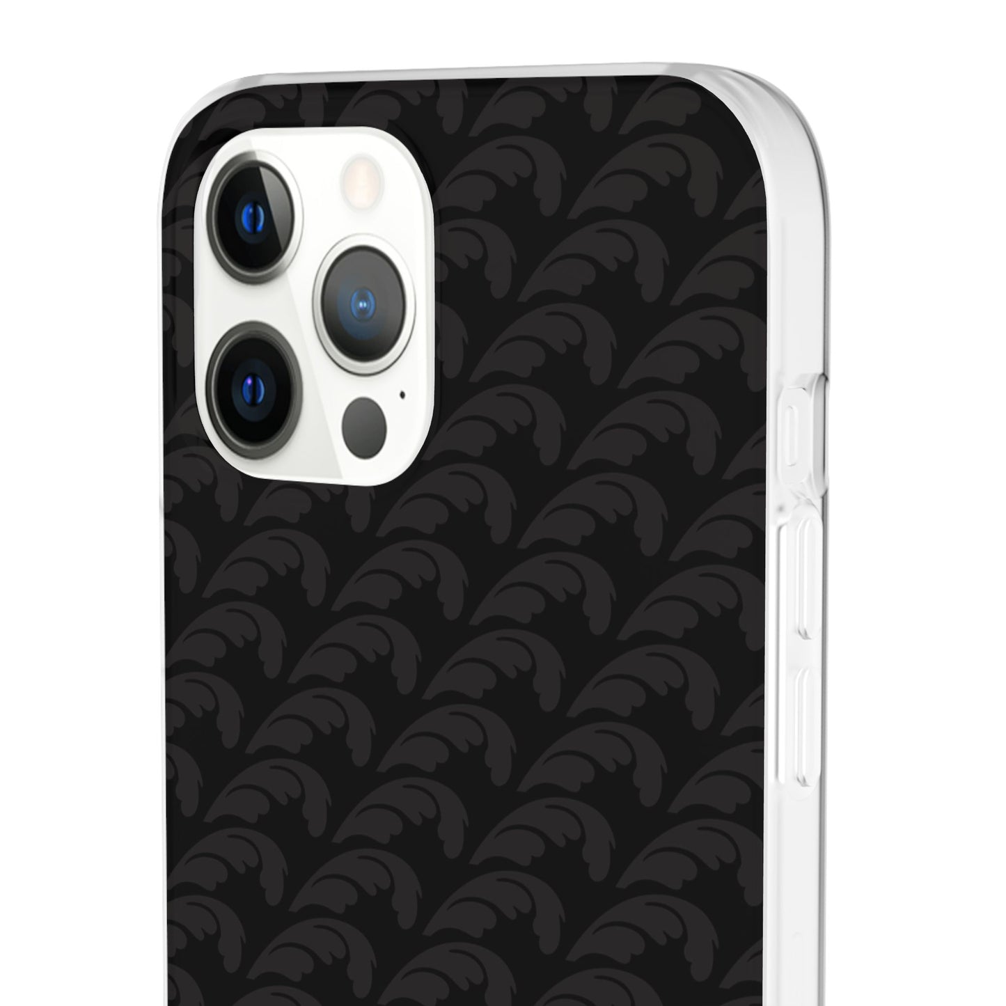 Beautiful Beloved Flourish (black/black) - Flexi Phone Cases