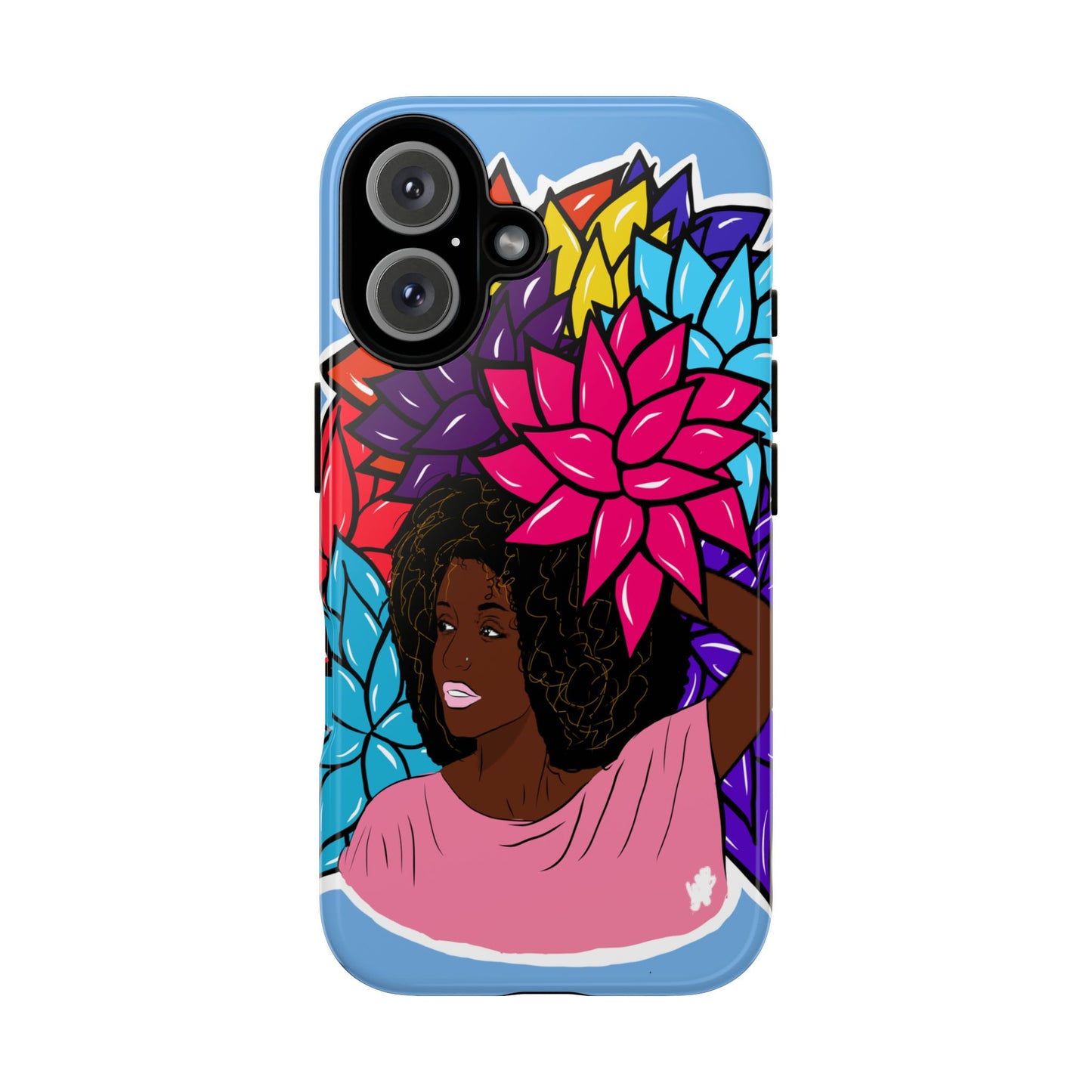 Beauty with Flowers - Tough Phone Cases