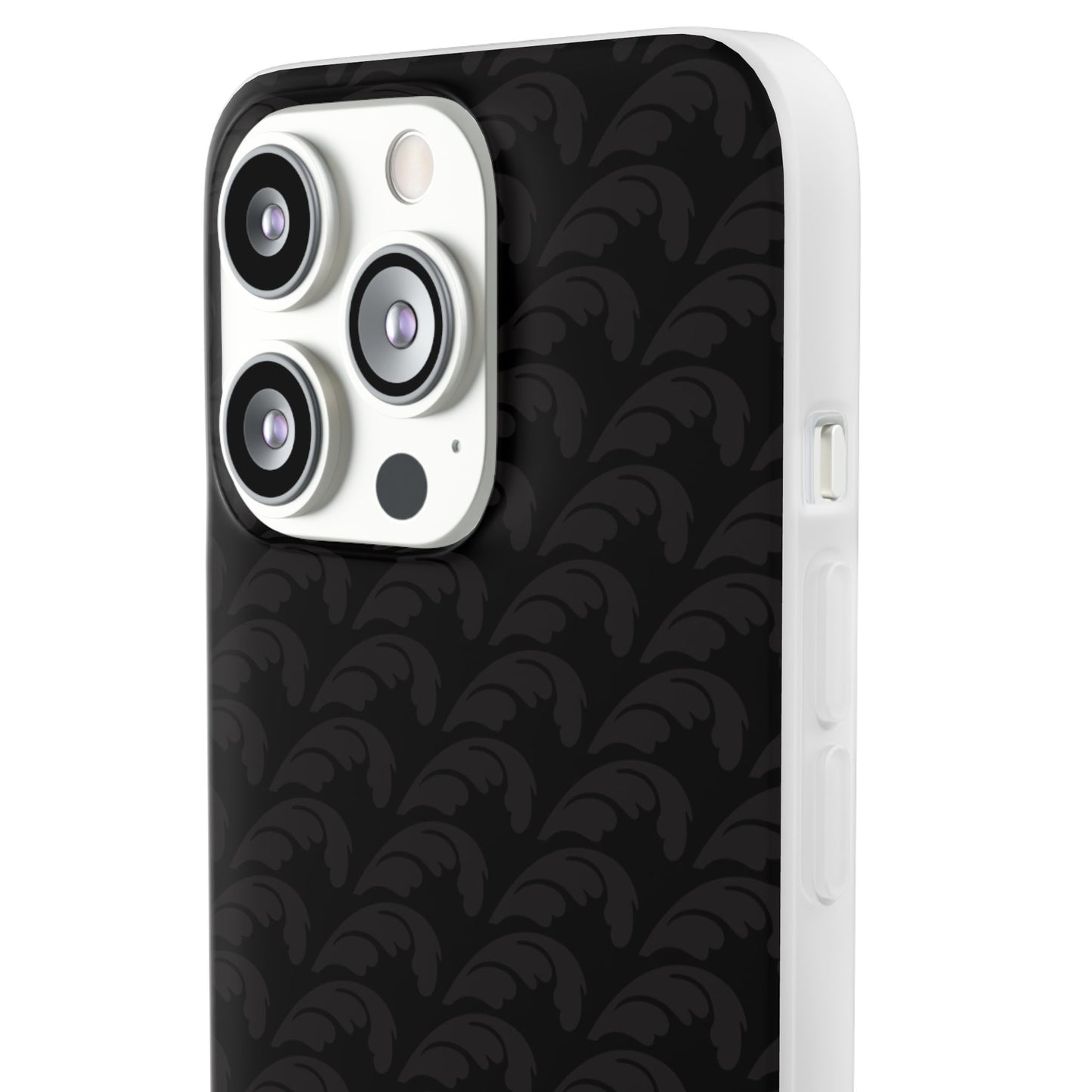 Beautiful Beloved Flourish (black/black) - Flexi Phone Cases