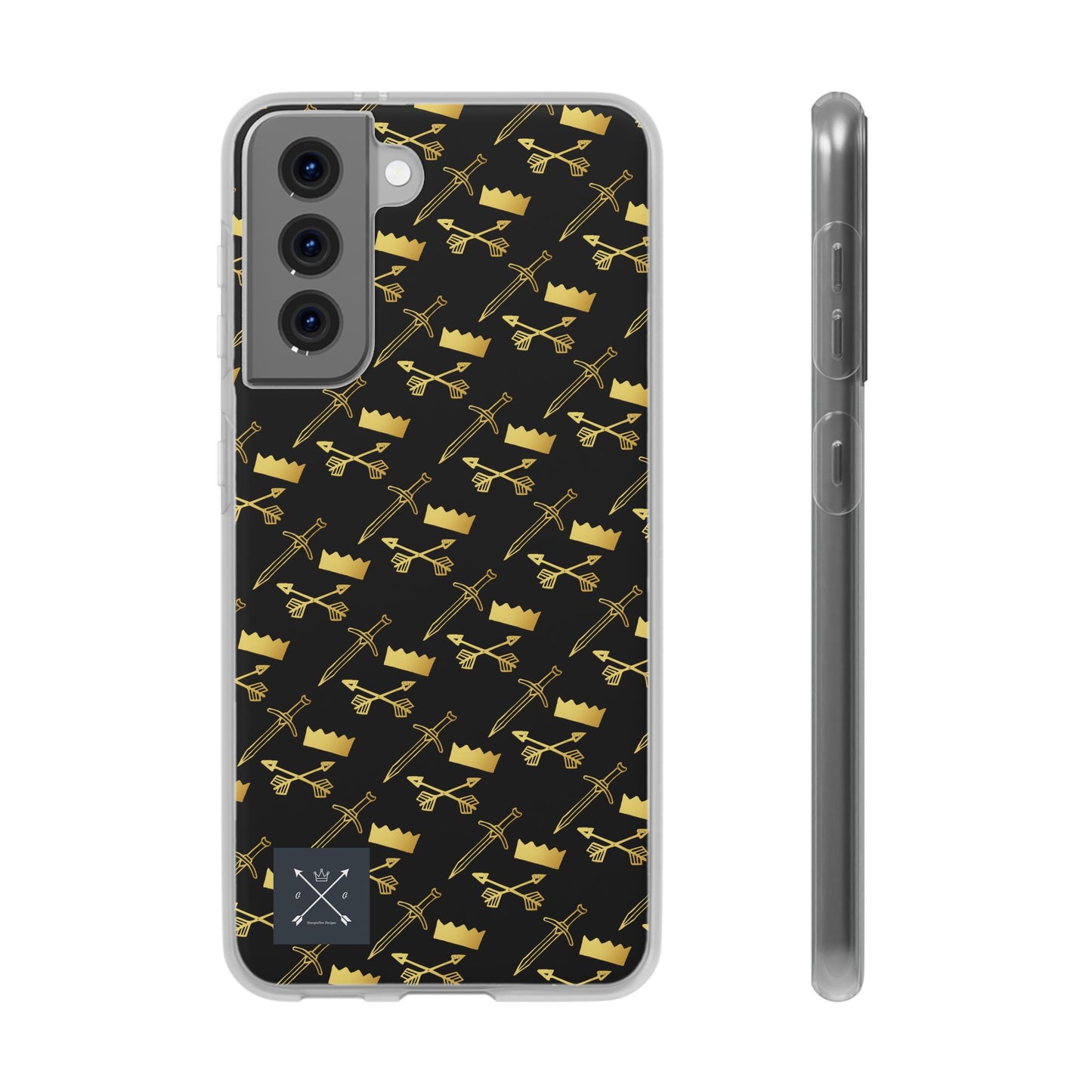 Gold and Bold Warrior - Flexi Phone Cases