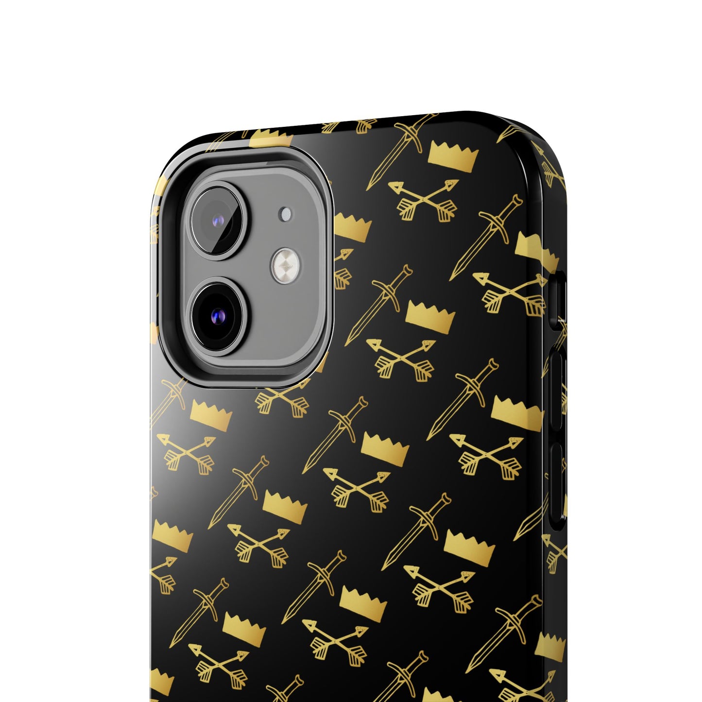 Gold and Bold Warrior (pattern) - Tough Phone Cases