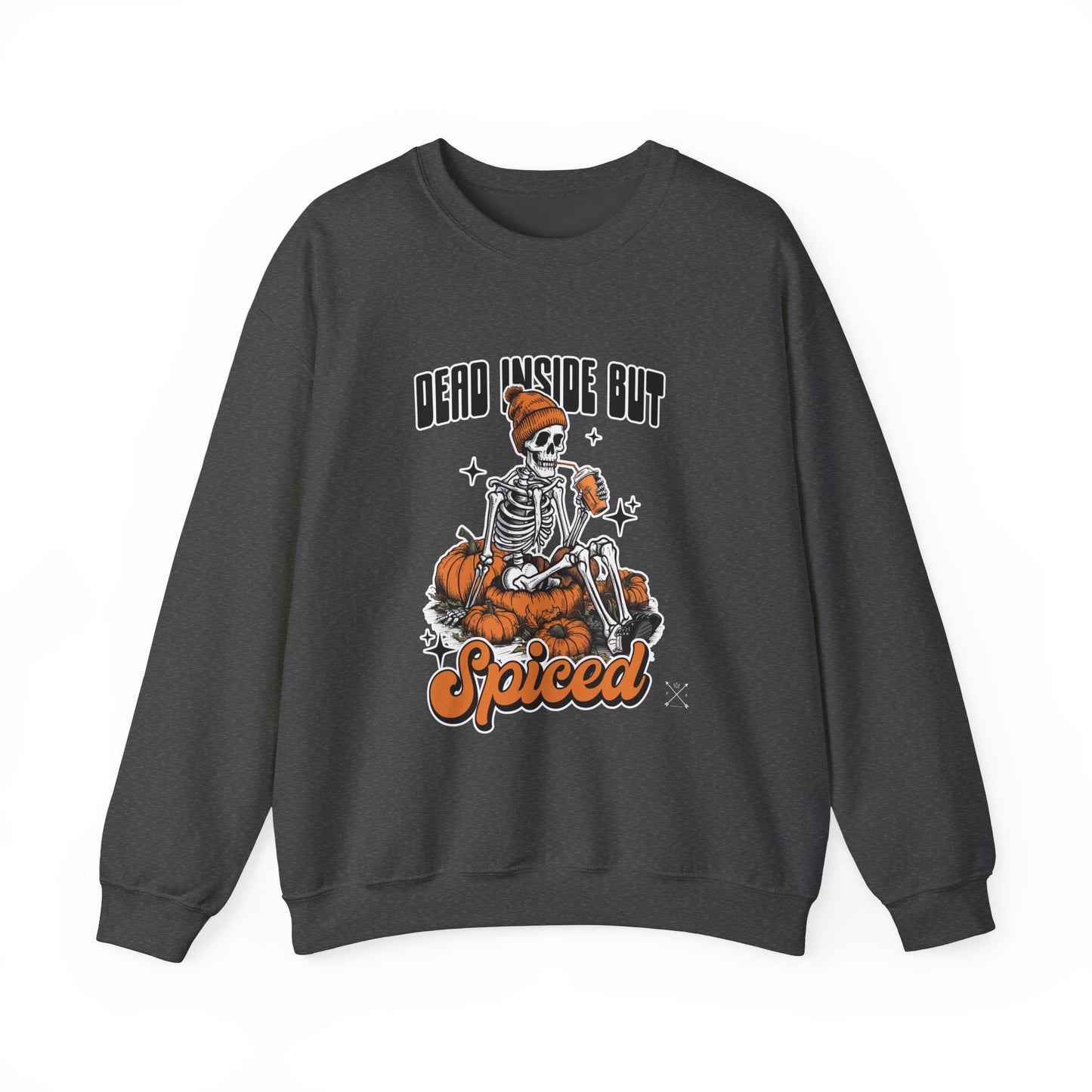 Dead Inside But Spiced - Unisex Heavy Blend™ Crewneck Sweatshirt