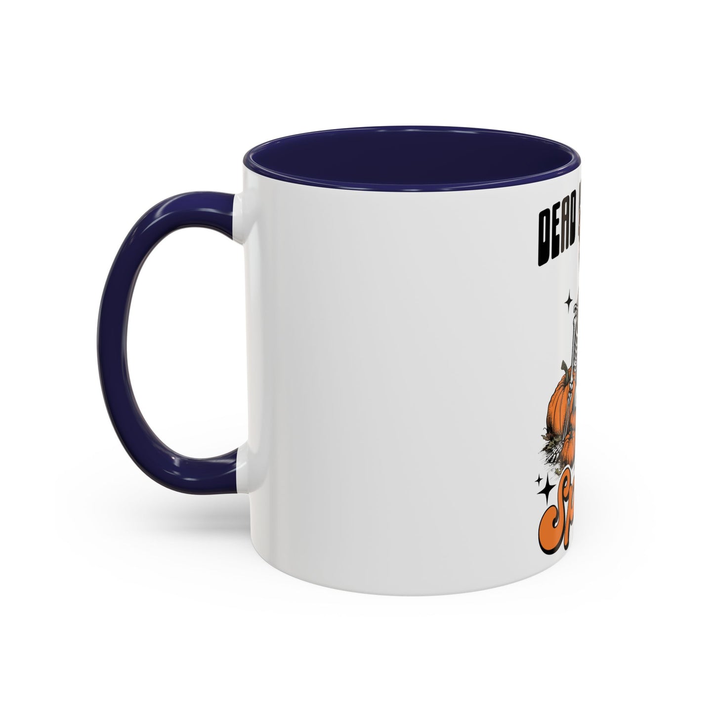 Dead Inside But Spiced - Accent Coffee Mug (11, 15oz)