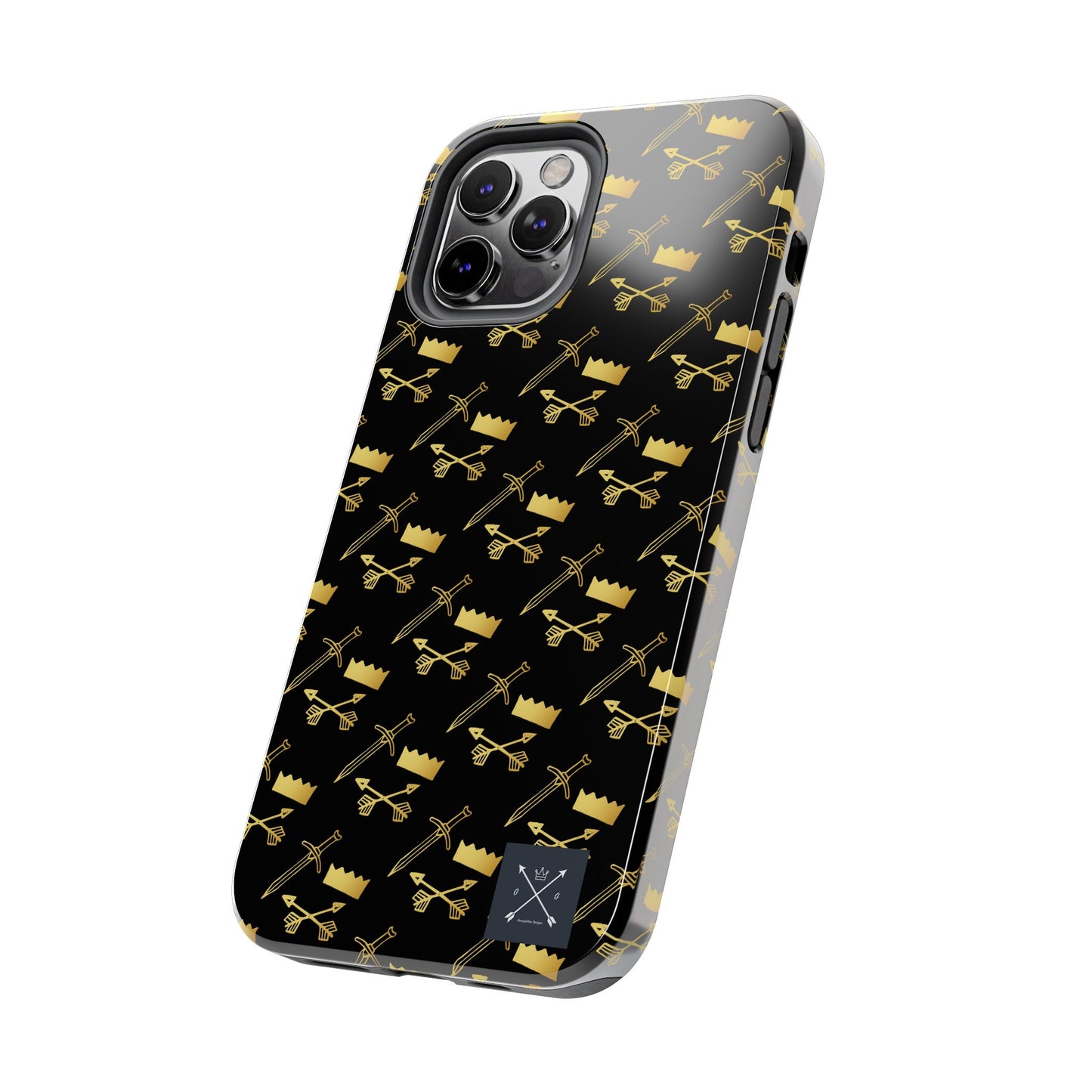 Gold and Bold Warrior (pattern) - Tough Phone Cases