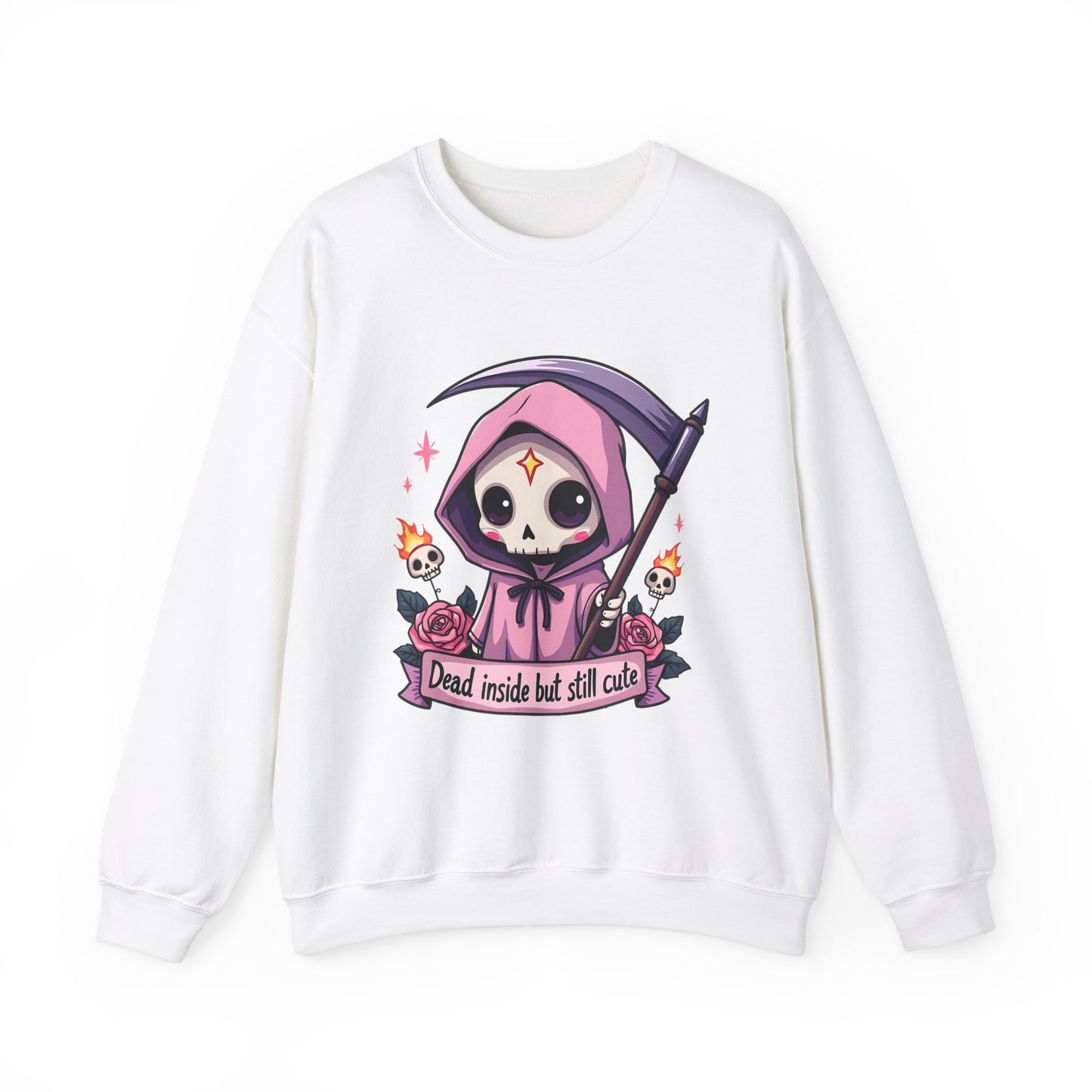 Dead Inside But Still Cute - Unisex Heavy Blend™ Sweatshirt