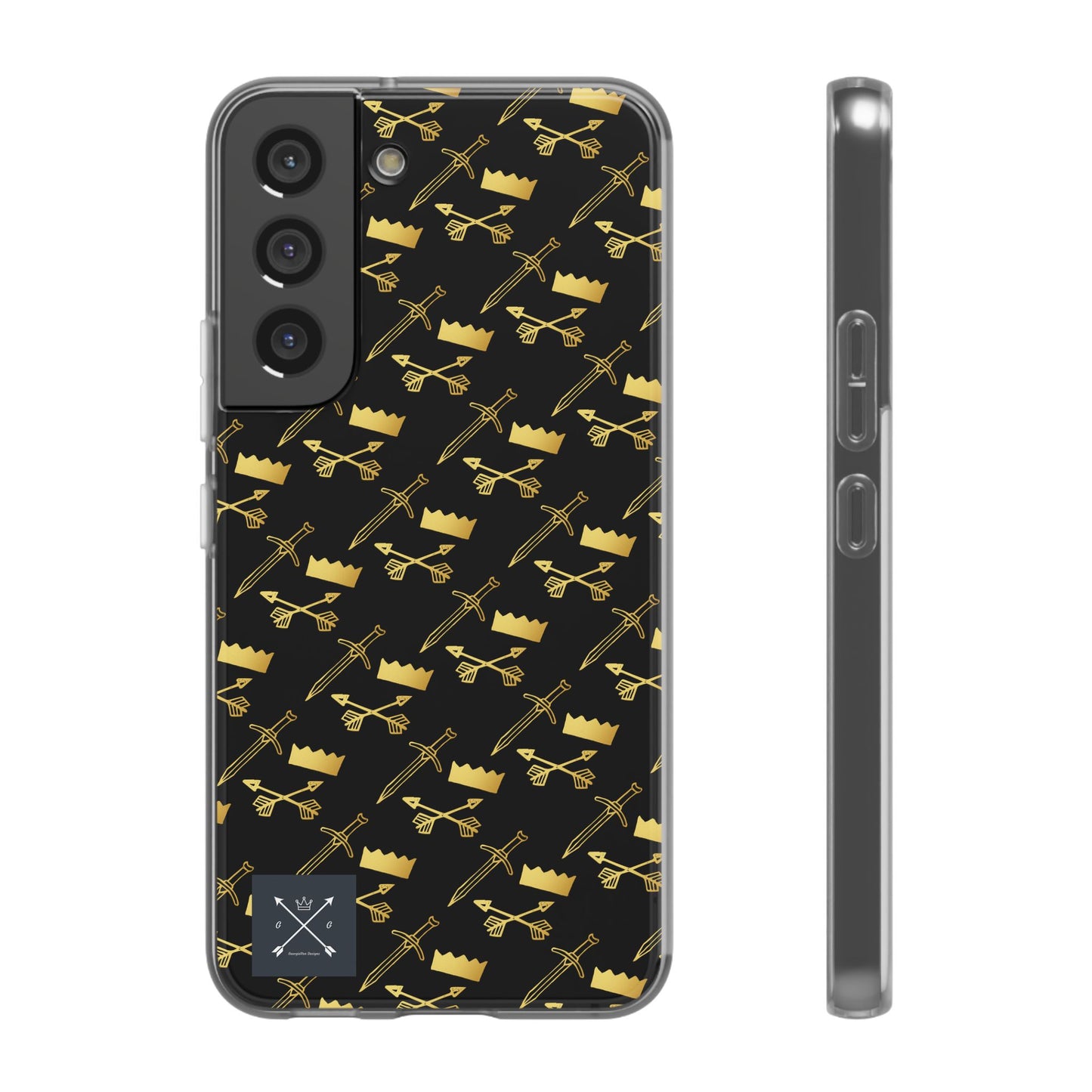 Gold and Bold Warrior - Flexi Phone Cases