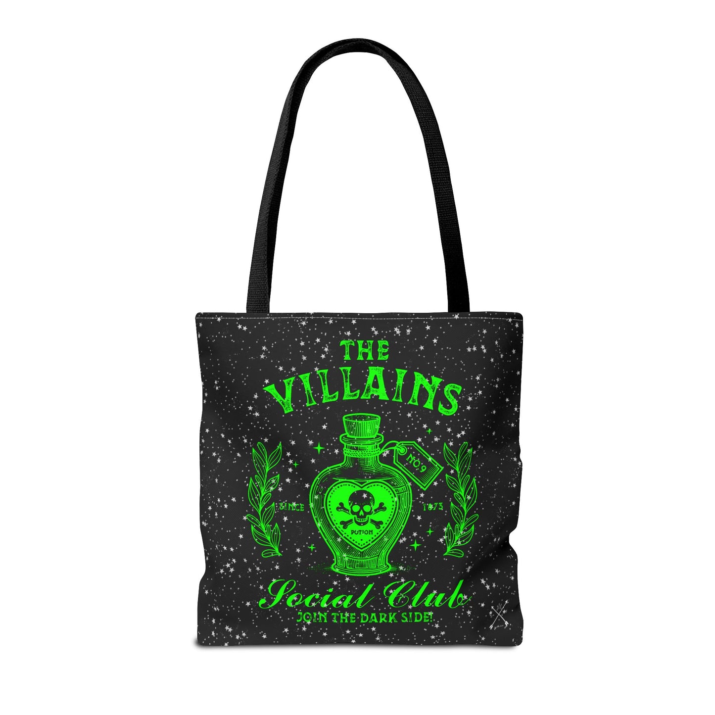 The Villains Social Club (Green) - Tote Bag (AOP)