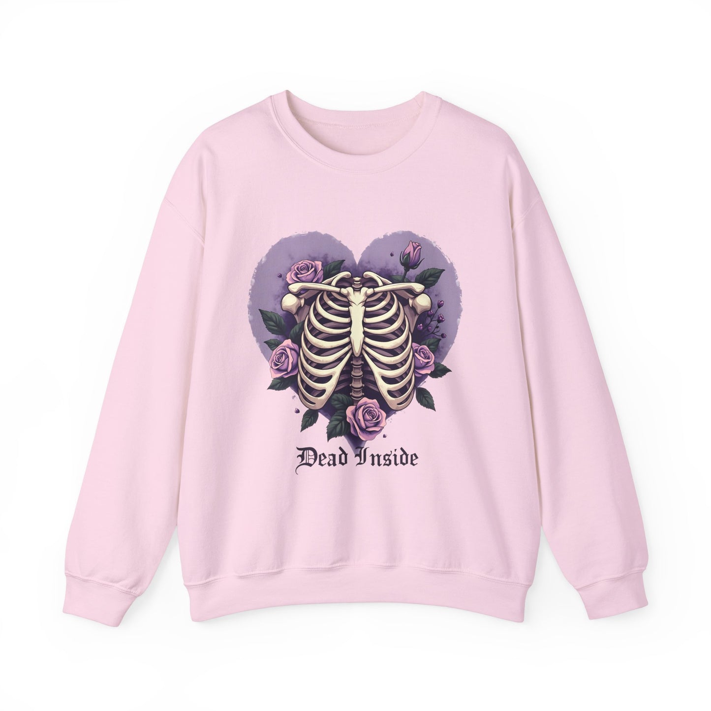 Dead Inside Ribcage Heart - Sweatshirt