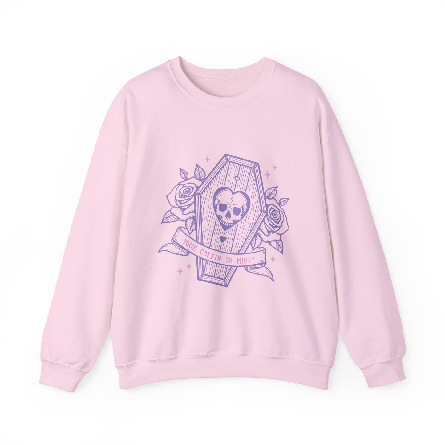 Your Coffin or Mine? - Unisex Heavy Blend™ Crewneck Sweatshirt