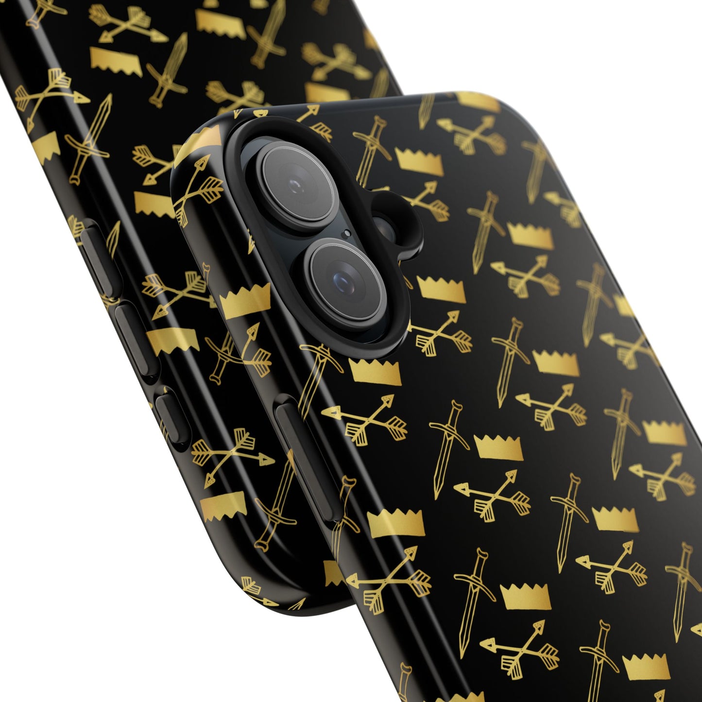 Gold and Bold Warrior (pattern) - Tough Phone Cases