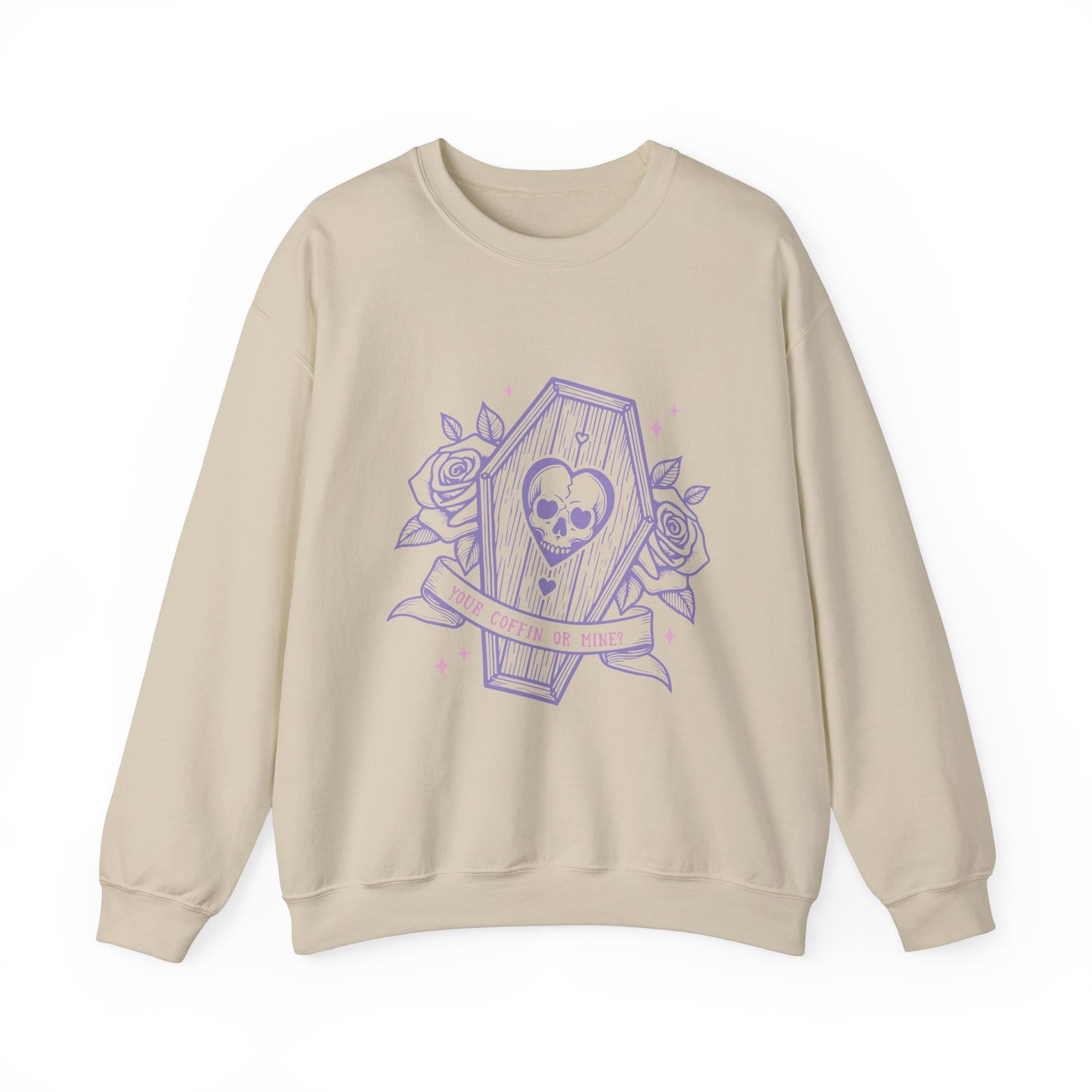 Your Coffin or Mine? - Unisex Heavy Blend™ Crewneck Sweatshirt