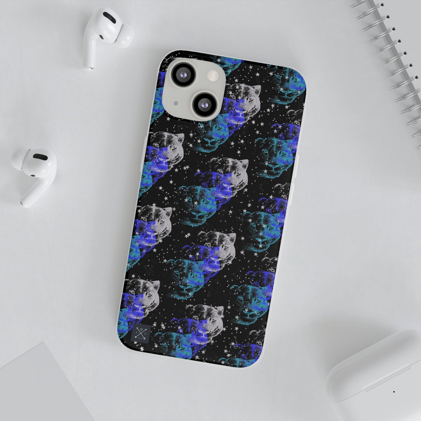 Lioness Arising (pattern) - Flexi Phone Cases