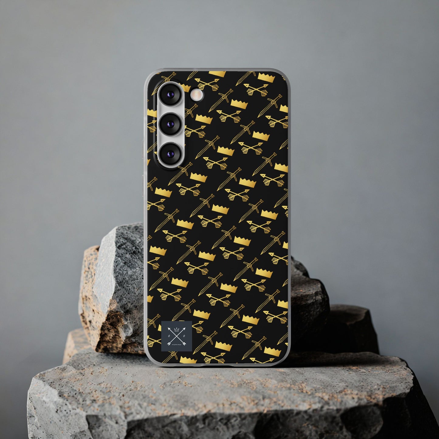 Gold and Bold Warrior - Flexi Phone Cases