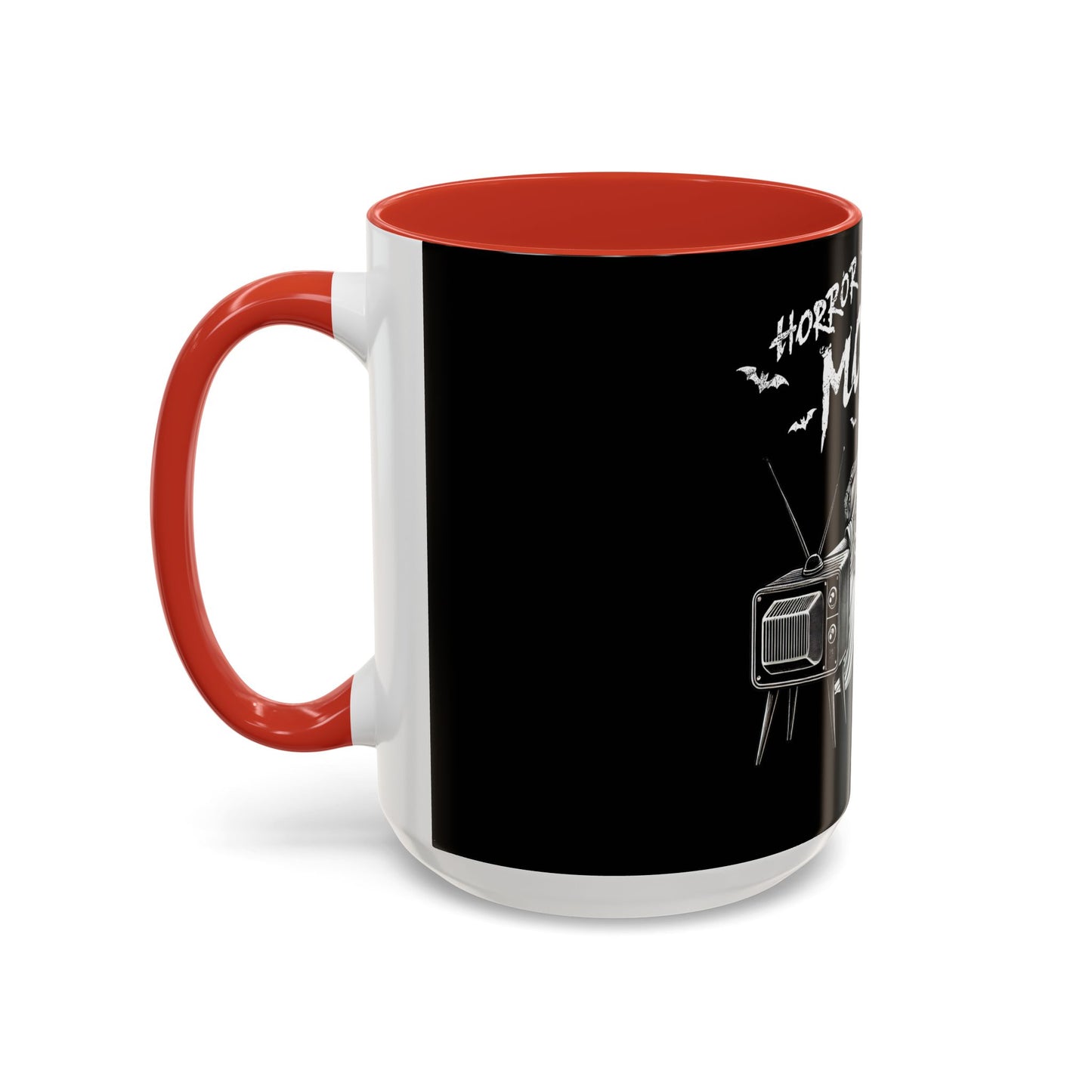 Horror Movies and Chill - Accent Coffee Mug (11, 15oz)