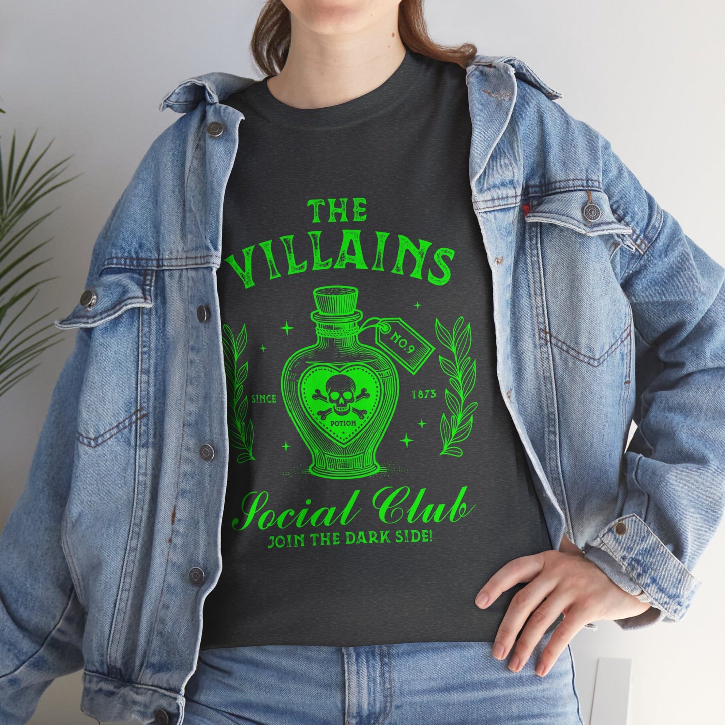 The Villains Social Club - Unisex Heavy Cotton Tee