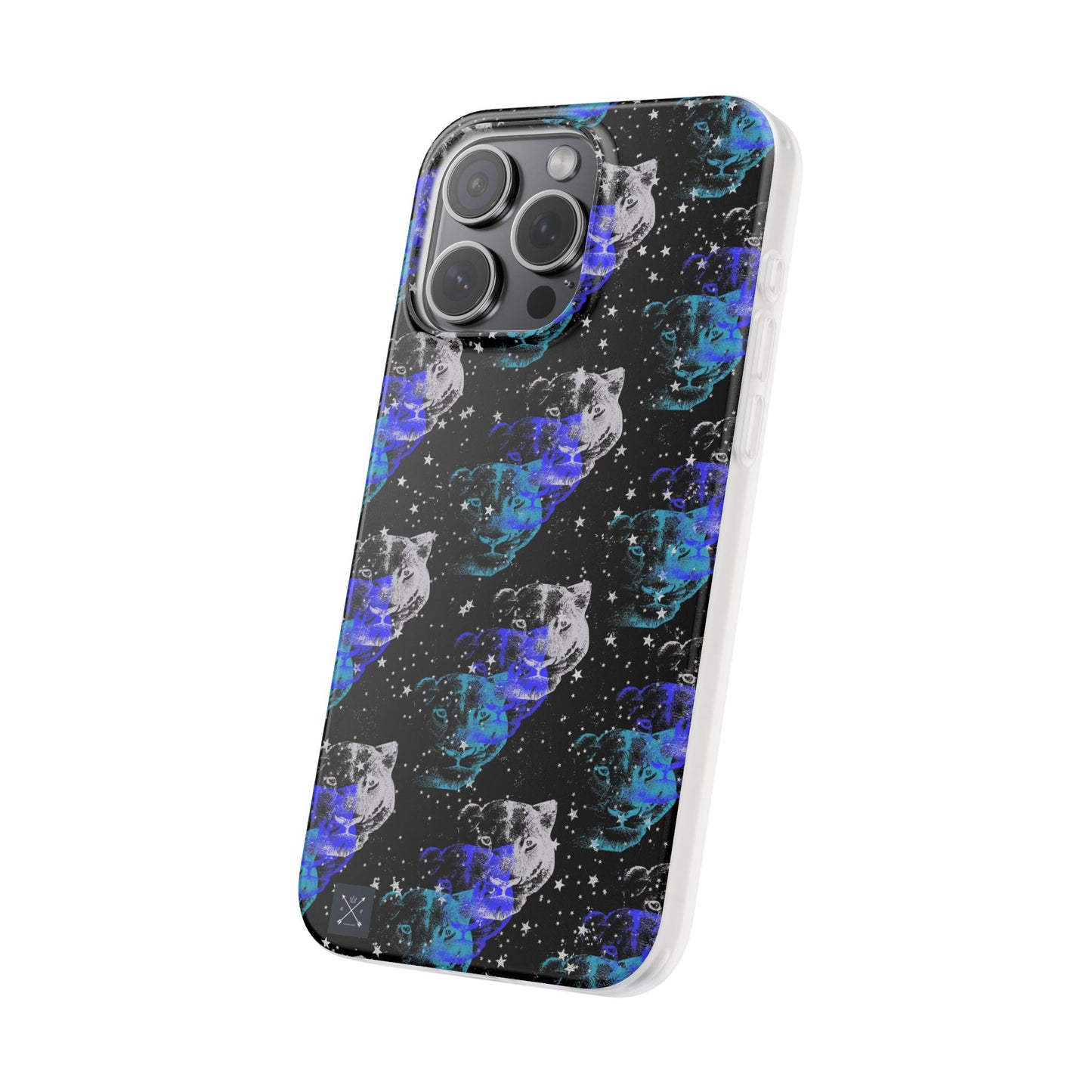 Lioness Arising (pattern) - Flexi Phone Cases