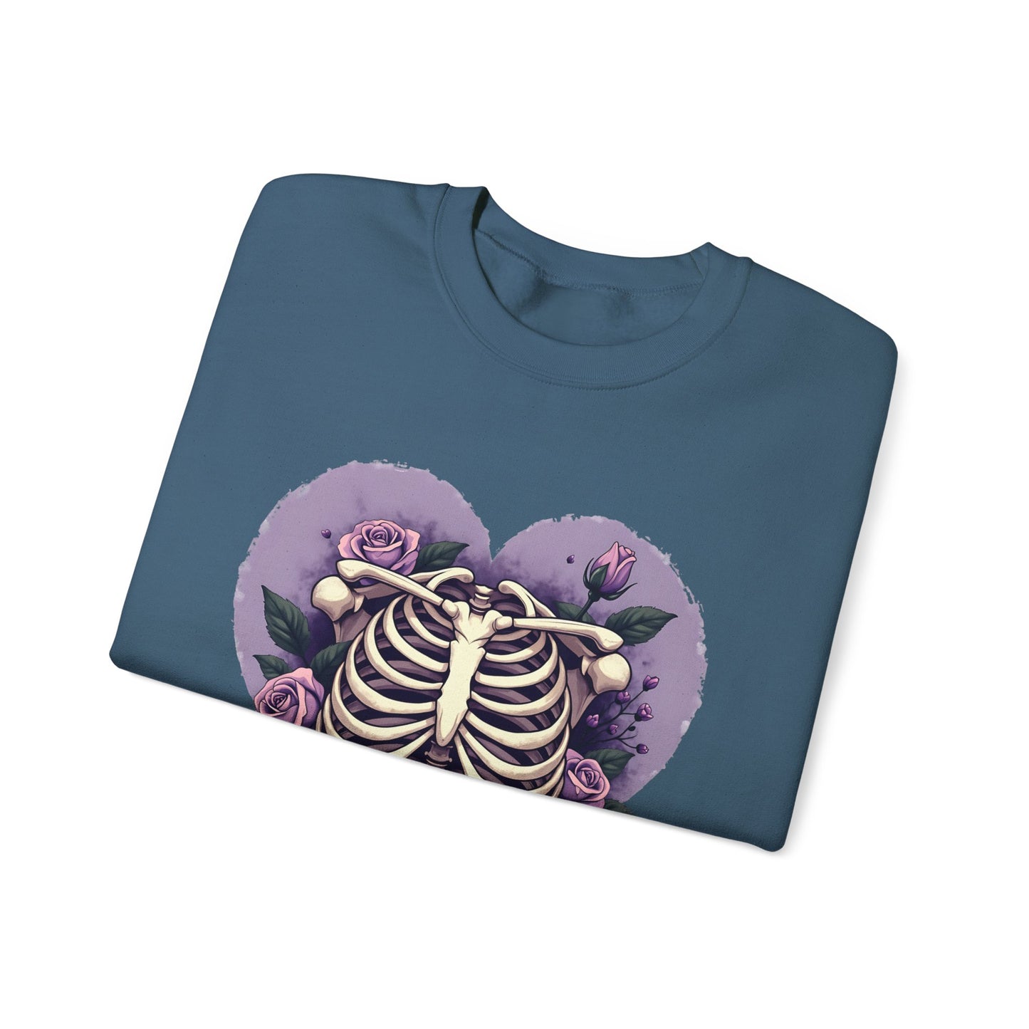 Dead Inside Ribcage Heart - Sweatshirt