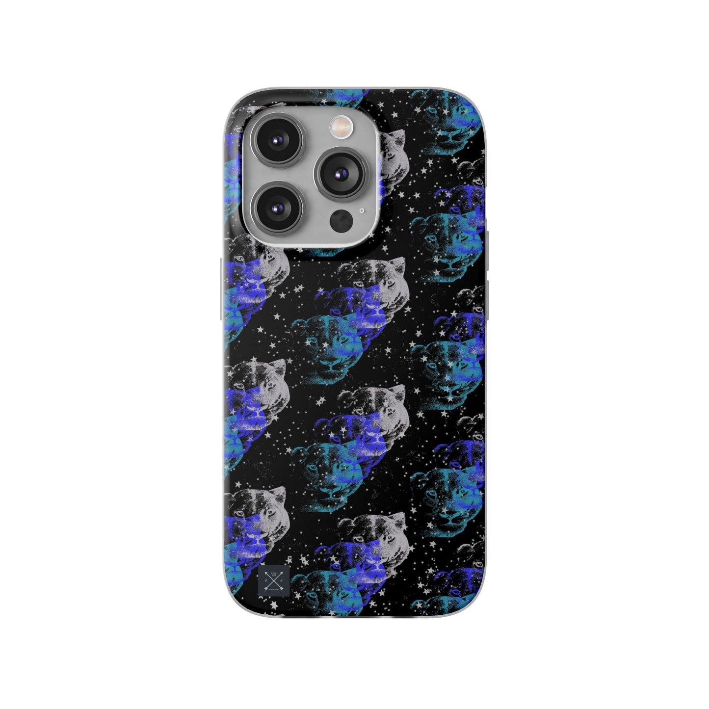 Lioness Arising (pattern) - Flexi Phone Cases