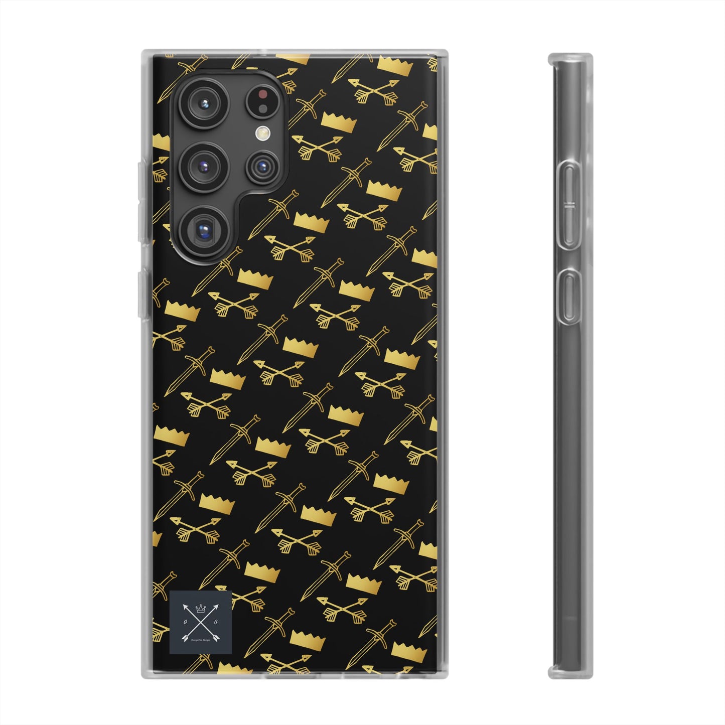 Gold and Bold Warrior - Flexi Phone Cases