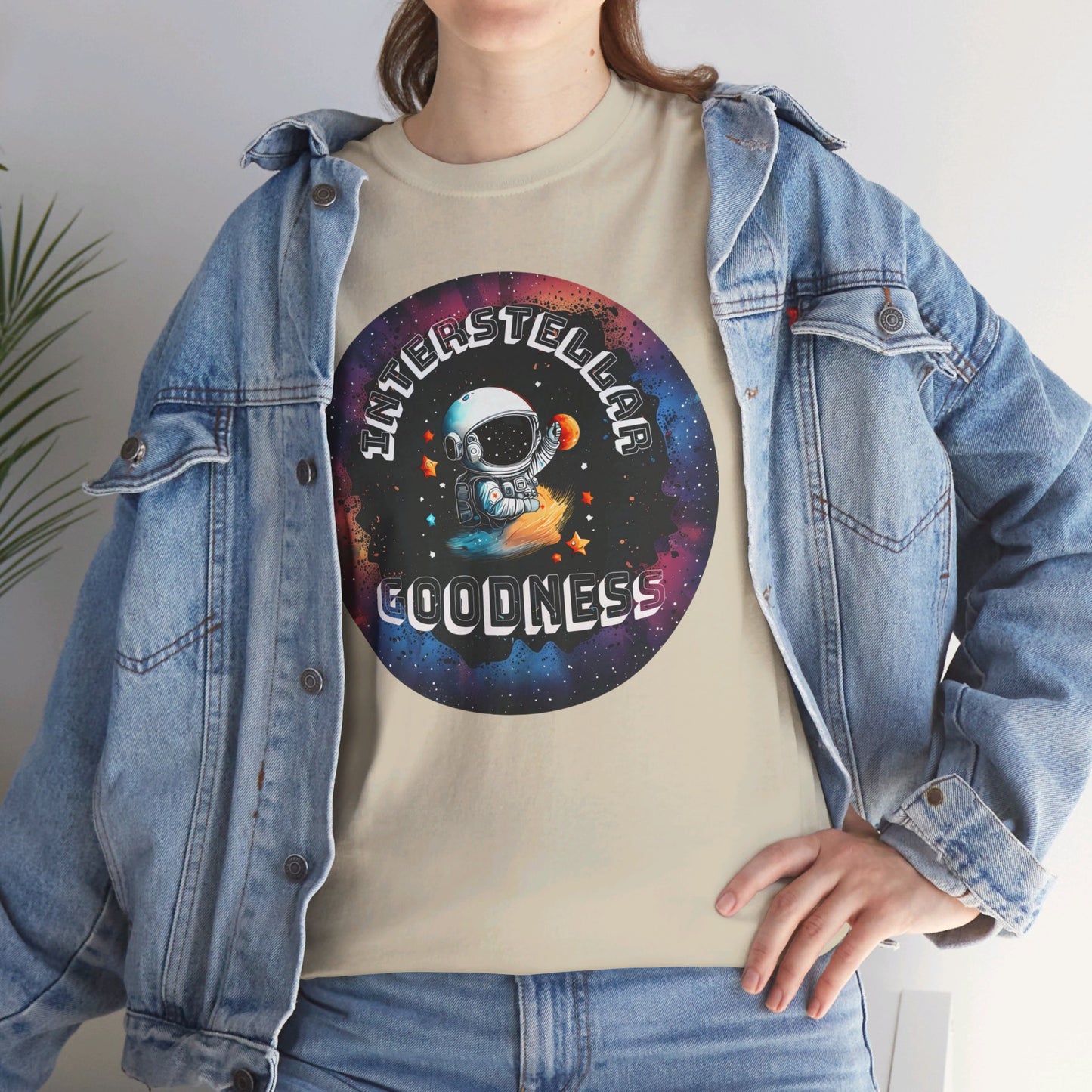 Interstellar Goodness - Unisex Heavy Cotton Tee