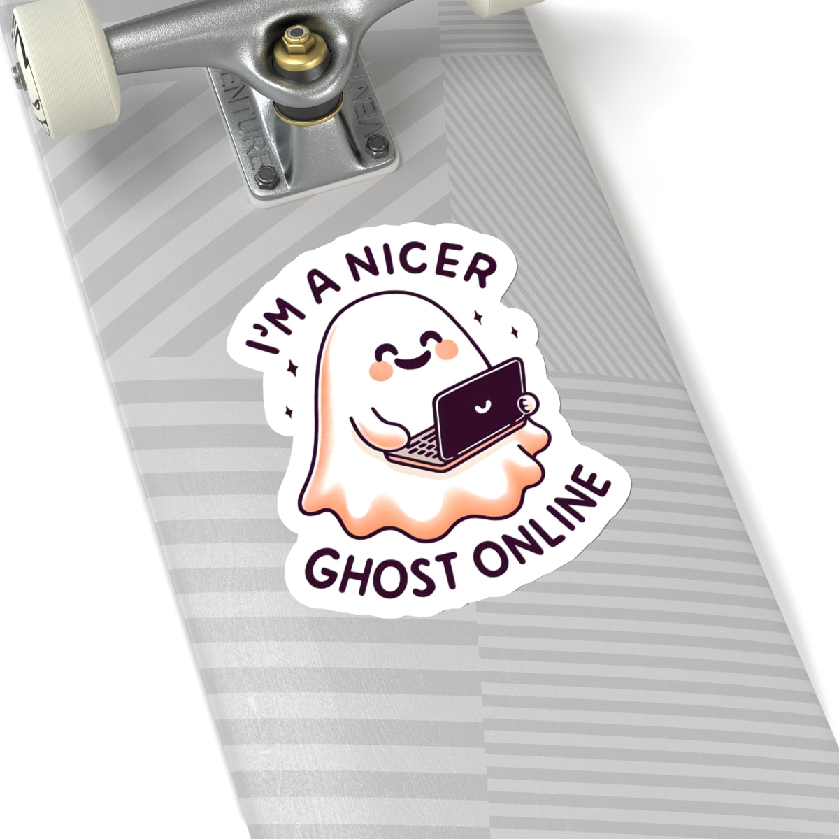 I’m A Nicer Ghost Online - Kiss-Cut Stickers