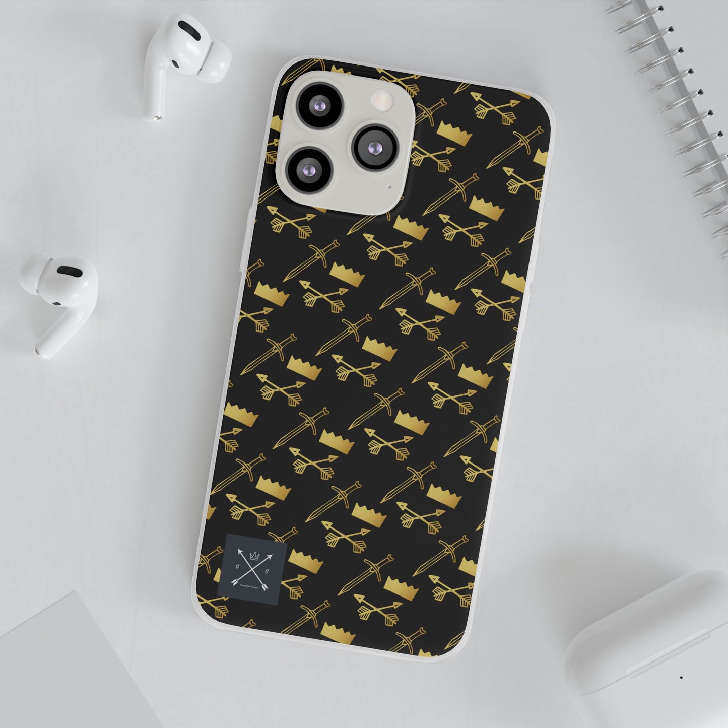 Gold and Bold Warrior - Flexi Phone Cases