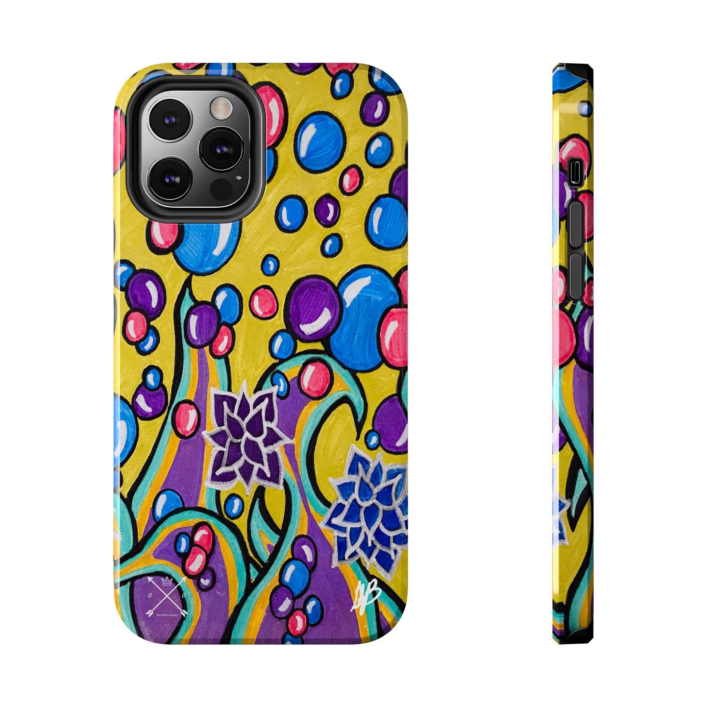 Under the Sea (abstract art)- Tough Phone Cases