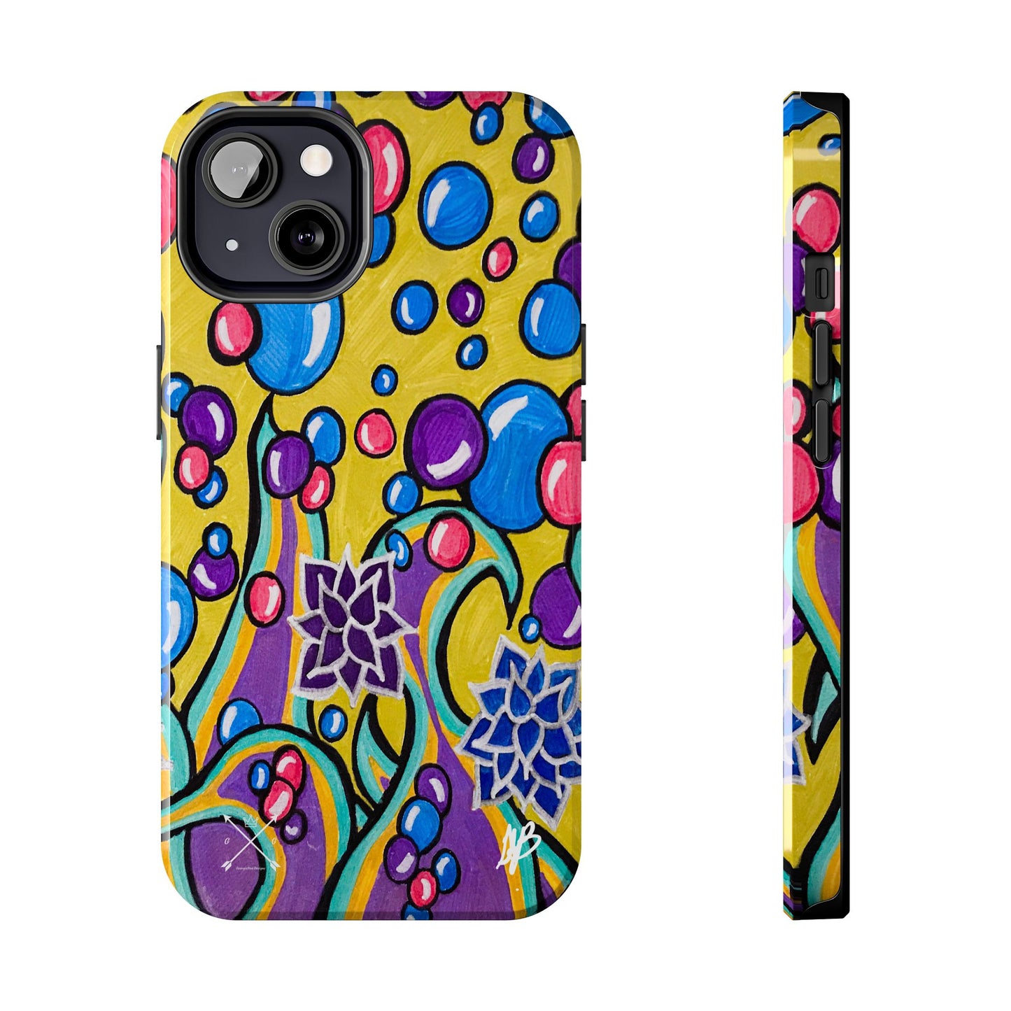 Under the Sea (abstract art)- Tough Phone Cases