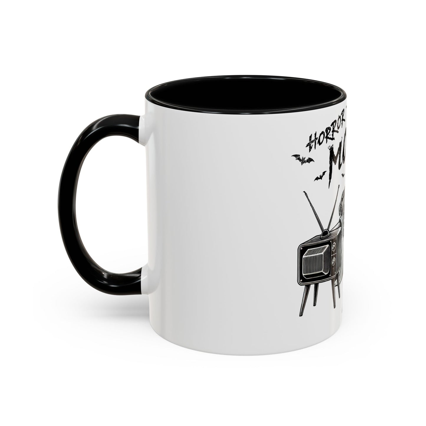 Horror Movies and Chill - Accent Coffee Mug (11, 15oz)