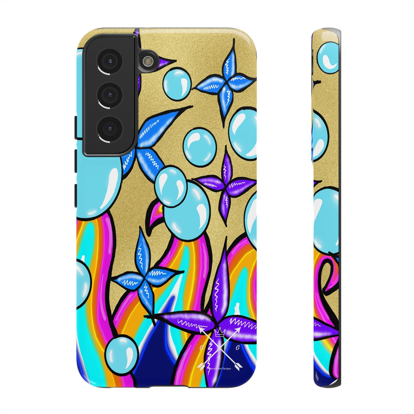 Bubble Rave - Tough Phone Cases